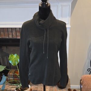Ralph Lauren Olive Green Cowl Neck Sweater